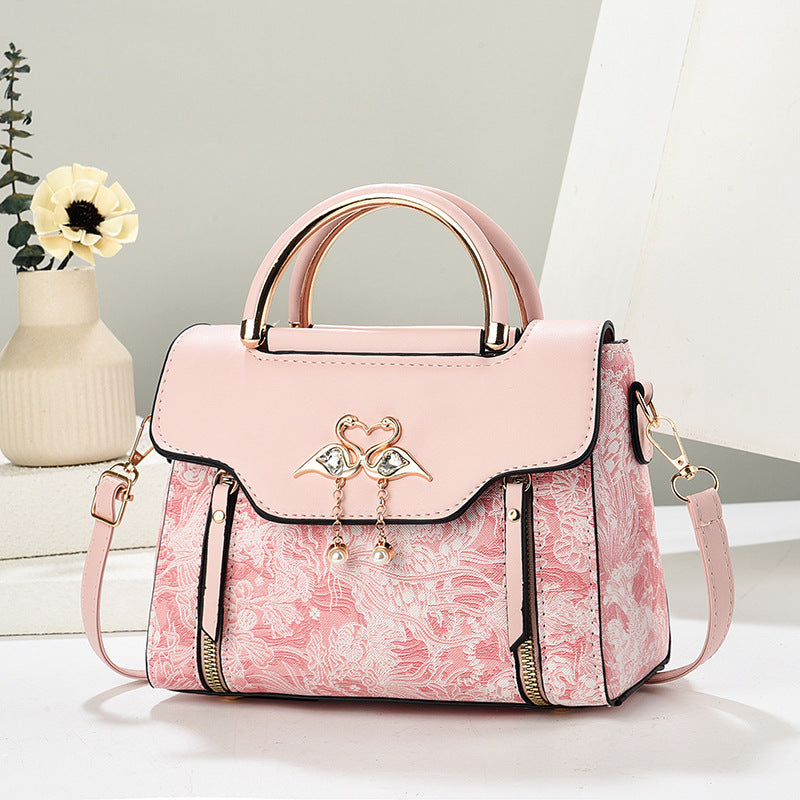 Small Bag Women's 2025 Stylish New Arrival Fashion All-Match Fairy Handbag Retro Elegant One-Shoulder Crossbody Bag