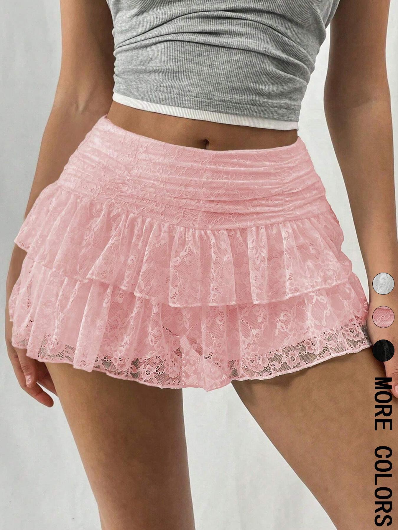 2025 European and American Amazon Foreign Trade Lace Mini Casual Sports Sexy Shorts
