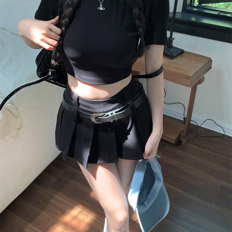 2025 Sexy Skirt Women's Mini Skirt Pleated Skirt Hot Girl Miniskirt Small Skirt