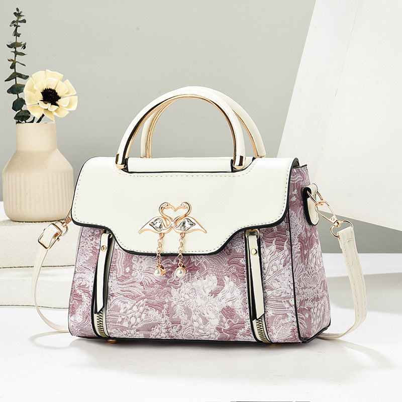 Small Bag Women's 2025 Stylish New Arrival Fashion All-Match Fairy Handbag Retro Elegant One-Shoulder Crossbody Bag