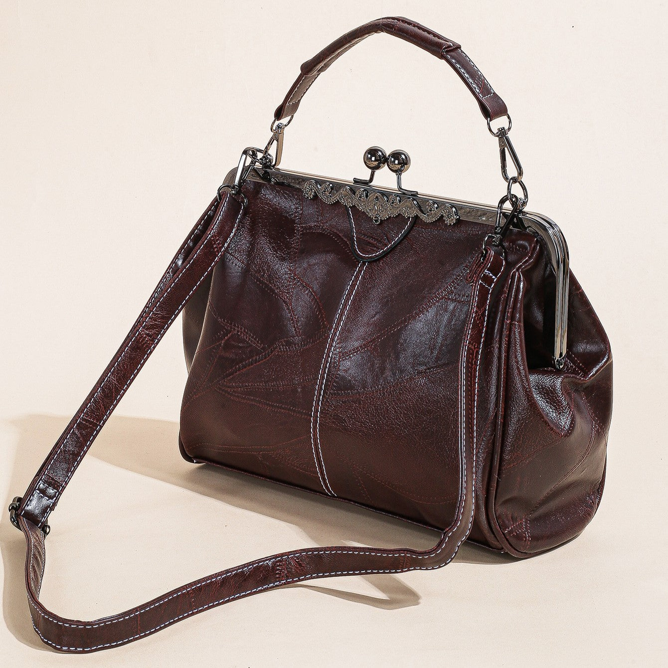 New Women's Handbag Fashion Crossbody Clip Bag European and American Spanish Women's Bag Trend