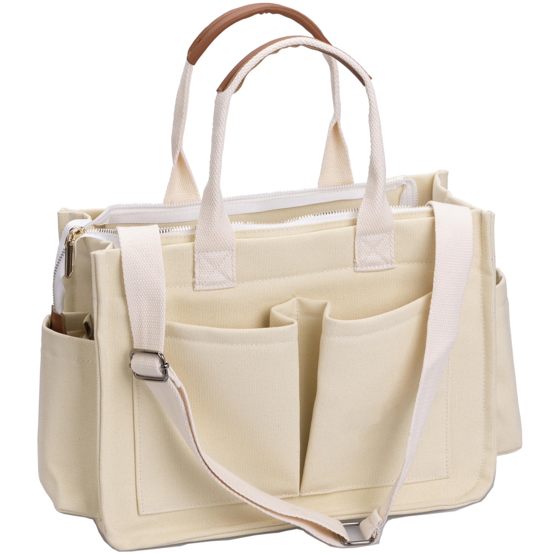 Amazon New Women's Large Canvas Handbag Laptop Crossbody Bag Mummy Bag Daily Bag Handbag