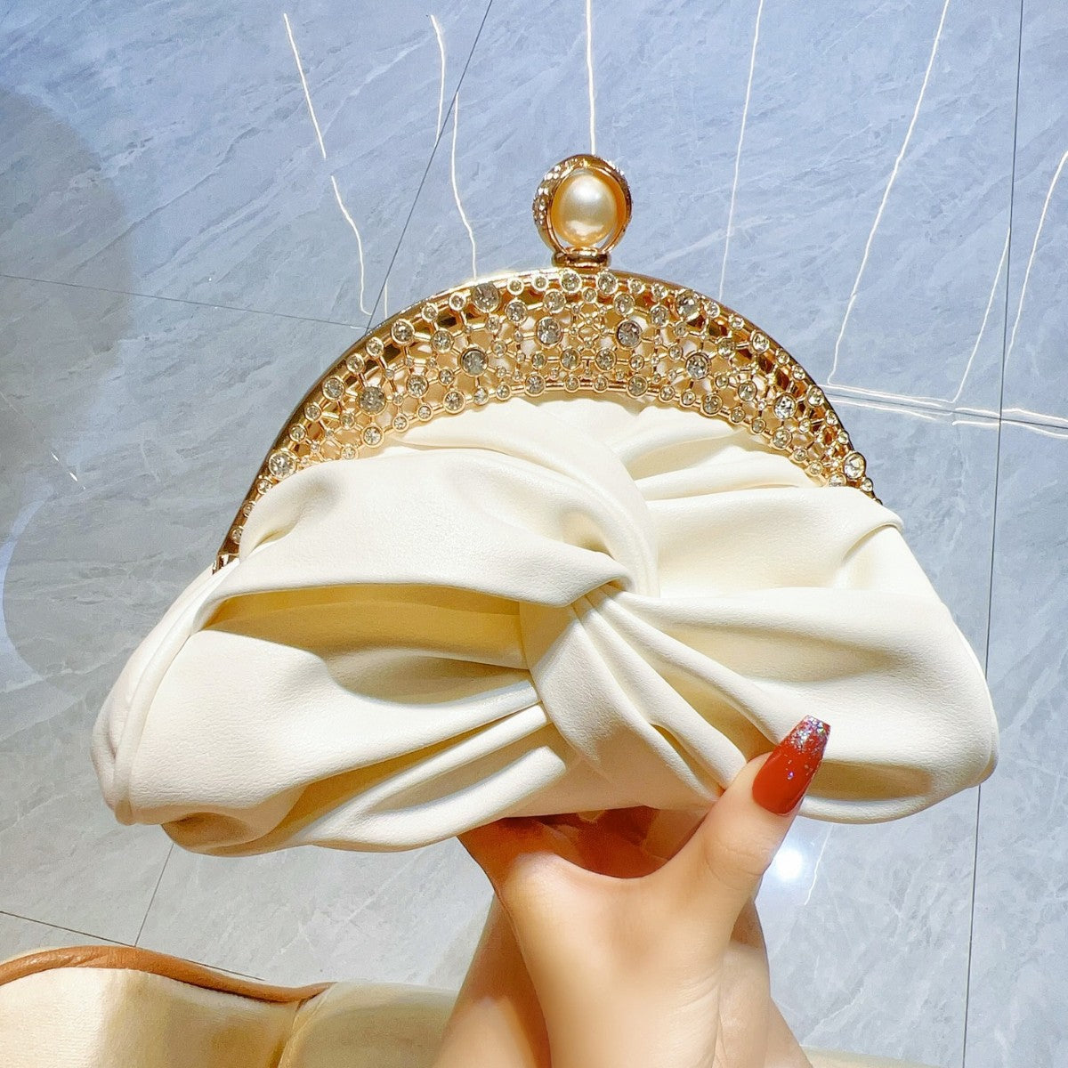 New Cross-border Diamond-encrusted High-class Celebrity Handbag Mini Handbag Clutch Bag Shoulder Crossbody Dinner Bag