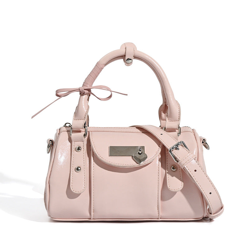 2025 New Fashion All-match Hot Girl Commuter Single Shoulder Crossbody Bag Niche High-end Bowling Handbag for Women