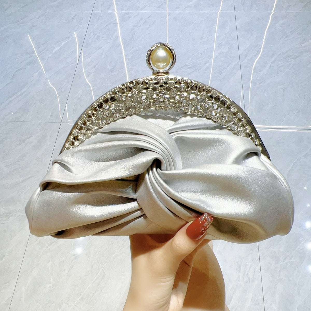 New Cross-border Diamond-encrusted High-class Celebrity Handbag Mini Handbag Clutch Bag Shoulder Crossbody Dinner Bag