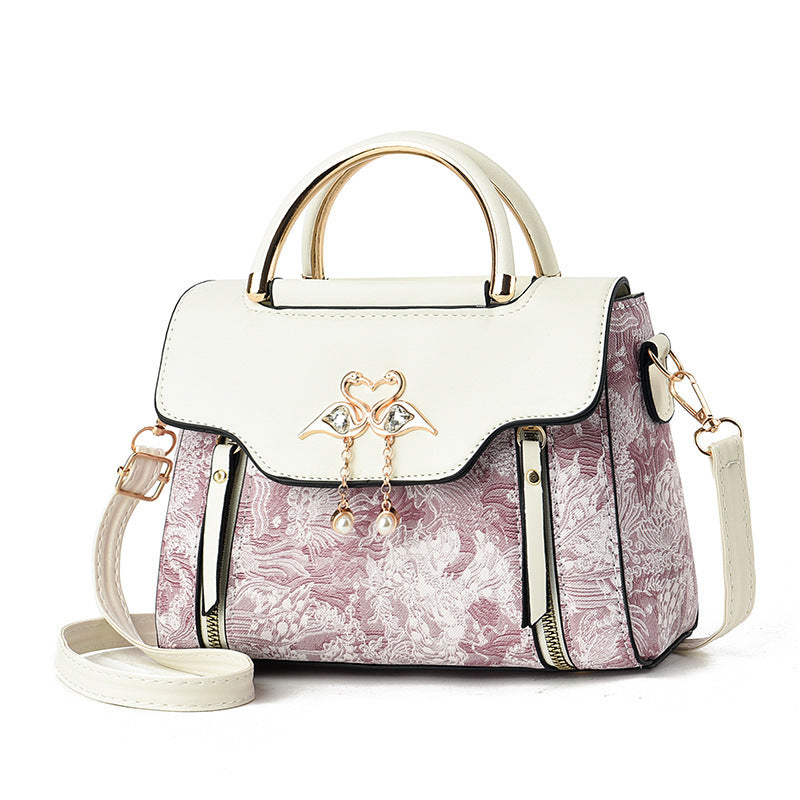 Small Bag Women's 2025 Stylish New Arrival Fashion All-Match Fairy Handbag Retro Elegant One-Shoulder Crossbody Bag