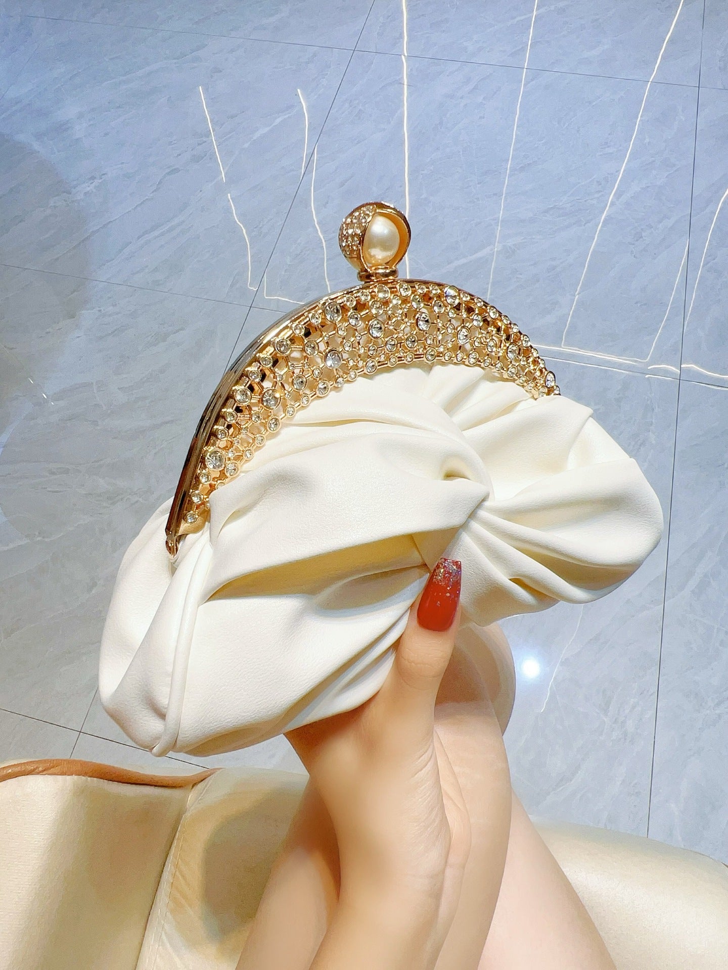New Cross-border Diamond-encrusted High-class Celebrity Handbag Mini Handbag Clutch Bag Shoulder Crossbody Dinner Bag